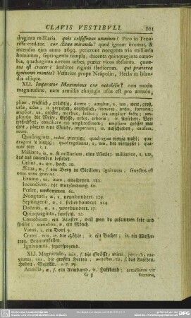 XLI. Imperator Maximinus cur notabilis?