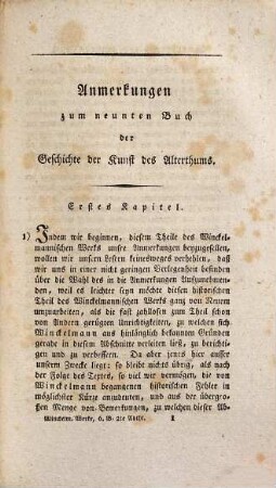 Winckelmann's Werke, 6,2. Geschichte der Kunst des Alterthums ; 4. Band, 2. Theil