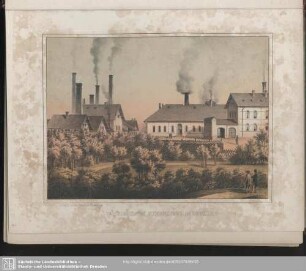 Die Glas- und Chemische Fabrik von Fr. Chr. Fikentscher bei Zwickau