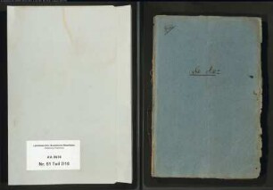 Repertorien (Sammelband) des Archivars Holzmacher