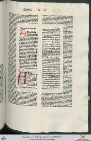 Prologus in librum iudith