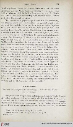 Fünftes Kapitel: Historische und ikonographische Darstellungen. Bilder Christi, Mariae und der Heiligen