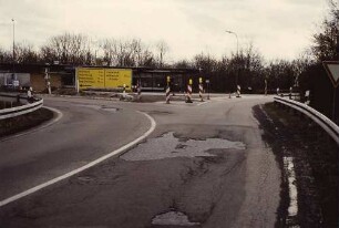 AS Müllheim/Neuenburg Westrampe, Einmündung in B 378 vor dem Umbau