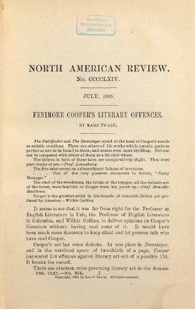 The North American review. 161. 1895 (July - December)