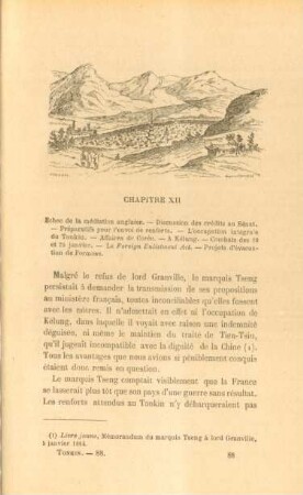 Chapitre XII. Echec de la médiation anglaise ...