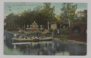 Gruss vom Charlottenhof. Leipzig-Lindenau