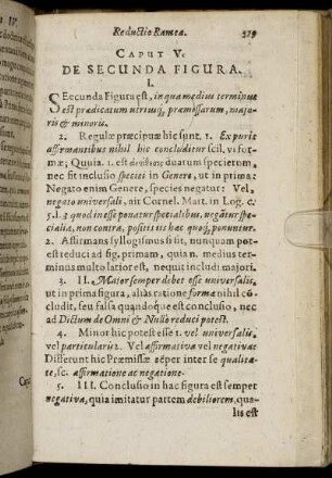 Caput V. De Secunda Figura.