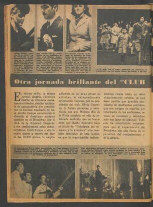 Otra jornada brillante del "Club de la Amistad"