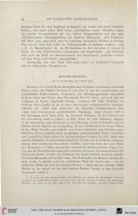 Bernardo Rossellino: geb. in Florenz 1409; gest. daselbst 1464