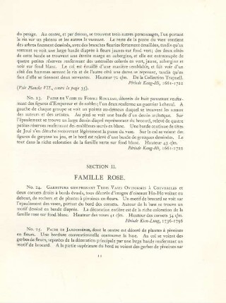 Section II. Famille rose