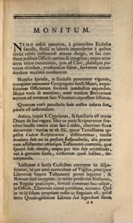 Breviarium Ad Usum Congregationis Sancti Mauri, Ordinis Sancti Benedicti, In Gallia. [3], Pars Aestiva