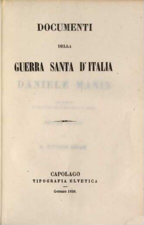 Documenti della guerra santa d'Italia, 8