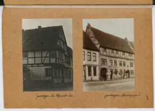 Wohnhaus am Salzwedeler Tor, Gardelegen. Ackerbürgerhaus, Gardelegen: Ansichten (aus: Skizzen- und Fotoalbum 29)
