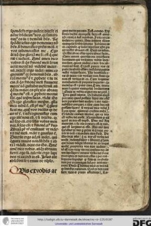 Ante initium illius evangelii scribit sanctus Johannes in eodem capitulo quod Iudei dixerunt Christo Pater noster.