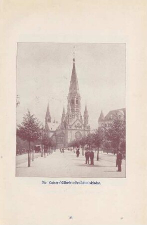Die Kaiser-Wilhelm-Gedächtniskirche