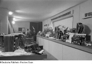 Messestand der Klingenthaler Harmonikawerke