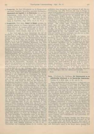 277-278 [Rezension] Fredierichs, Jules, Robert de Bougre