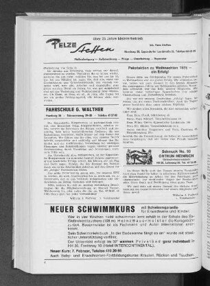 Paketaktion zu Weihnachten 1975 - ein Erfolg!