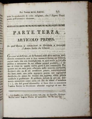 Parte Terza.