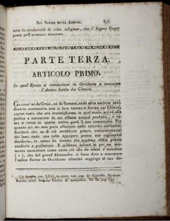 Parte Terza.