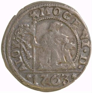 Münze, 10 Soldi, 1763