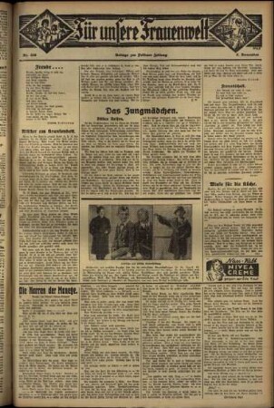 Zweite Ausgabe vom Donnerstag, den 08. November 1934.