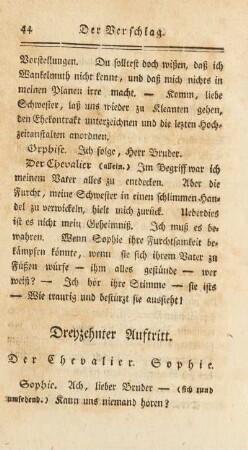 Dreyzehnter Auftritt