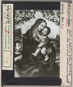 Filippino Lippi: Madonna mit Kind und Johannesknaben