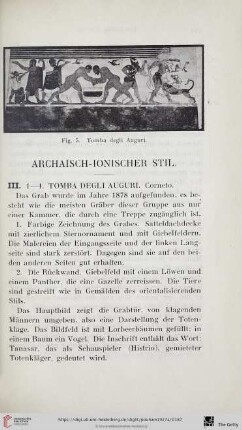 Archaisch - ionischer Stil