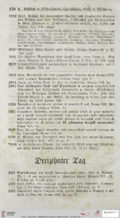 Dreizehnter Tag (Nr. 3001 - 3660)