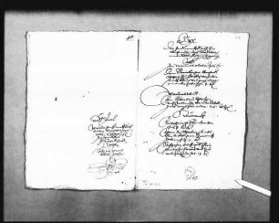 Rechnung ("Tax") der Handwerker (Folioheft); Notizen und Rechnungen zu den Arbeiten der Maurer, Zimmerleute u. a. Handwerker; Namensliste der Handwerker
