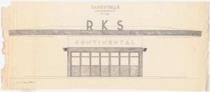 Tankstelle: Vorderansicht 1:20