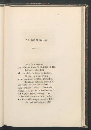 El domingo