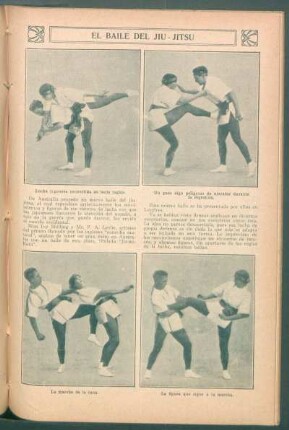 El baile de jiu-jitsu