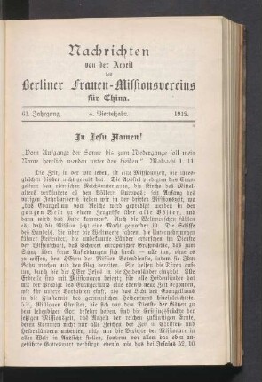 4. Vierteljahr. 1912
