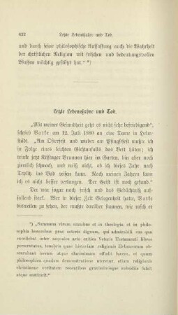 Letzte Lebensjahre und Tod