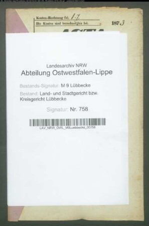 Erblasser: Kettler, Ludwig: