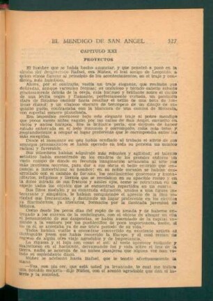 Capítulo XXI - Proyectos