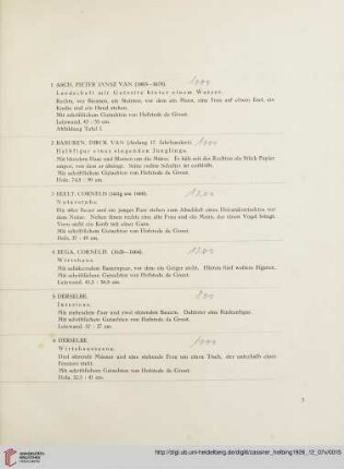 Auktionsstücke (Nr. 1-143)