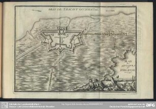 Pl. 19. Plan des Attaques de Philipine en 1747