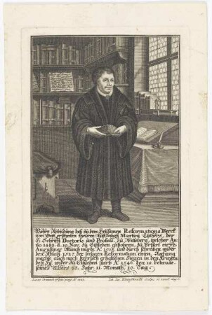 Bildnis des Martinus Luther