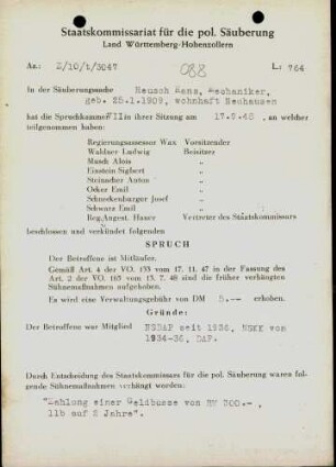 Reusch, Hans