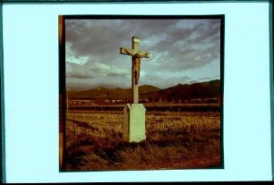 Ehrenstetten: Wegkreuz an der Straße nach Staufen