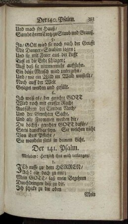 Der 141. Psalm. - Der 150. Psalm.