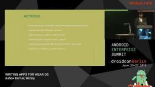 Writing Apps for WEAR OS