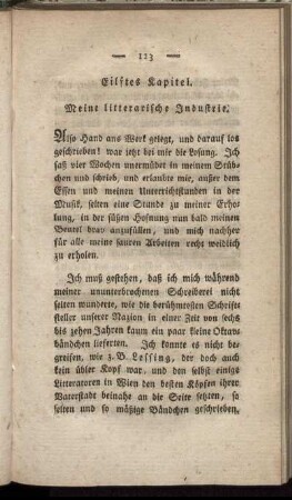 Eilftes Kapitel. Meine litterarische Industrie – Zwölftes Kapitel. Ich erscheine in den Buchläden