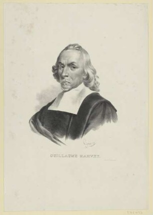 Bildnis des Guillaume Harvey