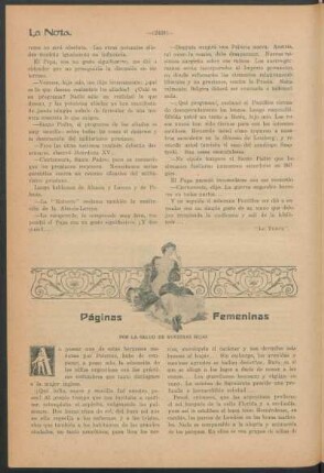 Páginas femeninas