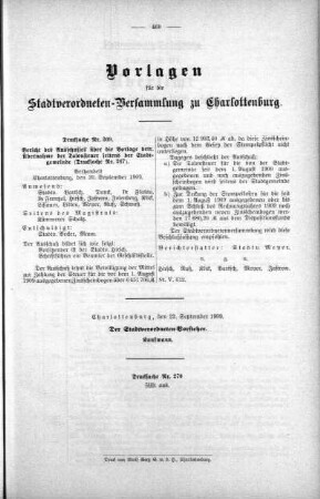 No. 18. (259-271)(269,27), 22. September 1909