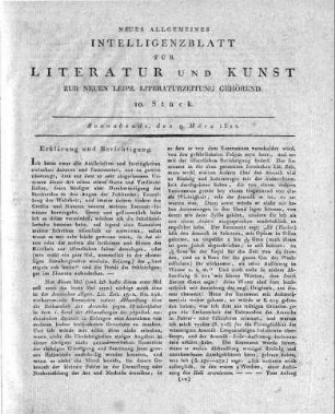 1811-03-09 : 10. Stück